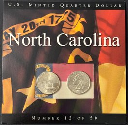 U.S. Minted Quarter Dollar North Carolina