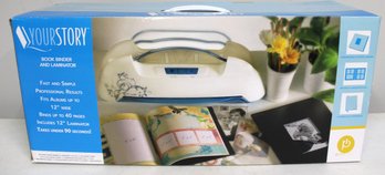 Your Story Book Binder And Laminator In Box