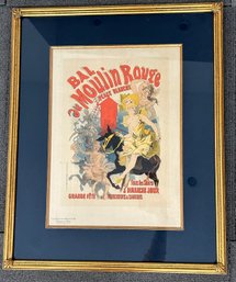 Beautifully Framed Vintage French Print - High Quality
