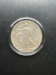 1943 Walking Liberty Silver Half Dollar