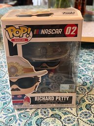 Richard Petty Signed Funko Pop Figure HOF