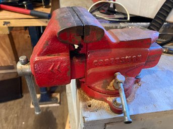 Vintage Craftsman Vice