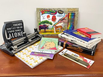 Children's Books, A Hole Punch, And More