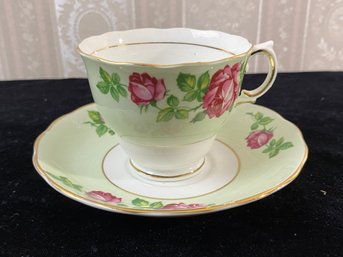 Colclough England Vintage Bone China Teacup & Saucer