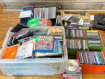 A Collection Of Cd's