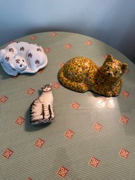 Zany 3 Piece Cat Lot Wax Candle Pillow & More!!!