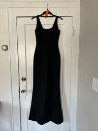 Elizabeth And James Long Black Tank Dress, Size 2