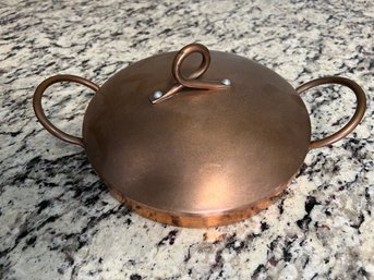 Copper Lidded Pot