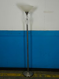 Metal Torchiere Lamp