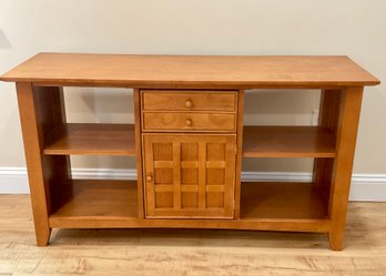 Wooden Media Cabinet