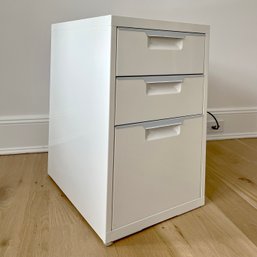 A Three Drawer Metal Unit