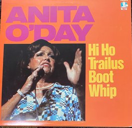 Anita O'Day - ~Hi Ho Trailus Boot Whip ~PROMO Record - FW 39418 - VERY GOOD CONDITION