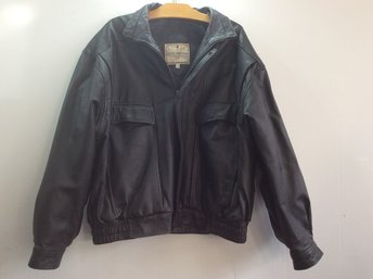 John Ashford Outdoors Size L Leather Jacket #1