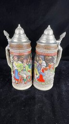 Pair Of Beer Steins #2