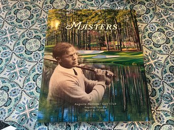 1998 Masters Augusta PGA Program Book