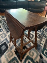 Small Drop Leaf Side Table