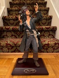 Jack Sparrow Pirates Of The Caribbean Disney Dead Man's Chest Figurine  #315/442 - Retails $1500