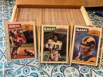 1987 Topps Football Complete Set Cunningham Rooke