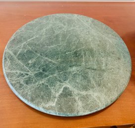 Green Marble Tray 14' Diameter