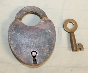 Vintage Brass Padlock  Made In The USA