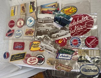 Studebaker Postcards, Patches And More