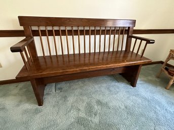 Spindle Back Bench