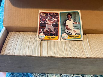 1981 Fleer Baseball Complete Set Baines Rookie