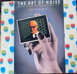 The Art Of Noise - With Max Headroom 12 Paronoimia - VINYL LP  - VERY GOOD CONDITION