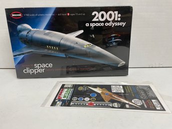 Moebius Models, 2001 A Space Odyssey Orion III Space Clipper. 1/160 Model Kit (#58)