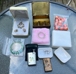 Lot Of Vintage Jewelry And Vintage Items