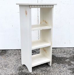 A Painted Pine Shelf