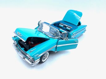 1958 Chevy Impala Die Cast Replica  By The Danbury Mint