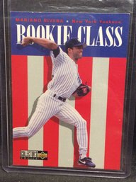 1995 Upper Deck Collectors Choice Rookie Class Mariano Rivera - L