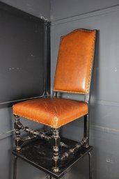 Upholstered Leather Chair