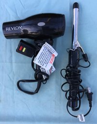 Revlon Hair Blow Dryer & Conair Hair Curling Iron