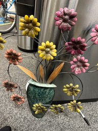 Metal Flower Wall Hanging