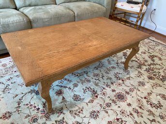 Bloomingdale's Wooden Coffee Table Made In Italy 50x28.5x18