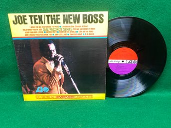 Joe Tex. The New Boss On 1965 Atlantic Records Mono.