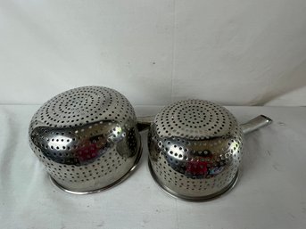 2 Piece Steel Strainer