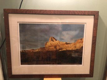 Signed Photo San Rafael Swell 33 X 25 1/2'