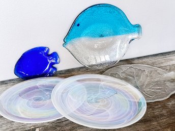 Zodak And More Art Glass Serving Ware