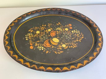 Antique Toleware Tray