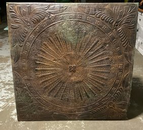 Beautiful Large Copper Wall Hanging (A)