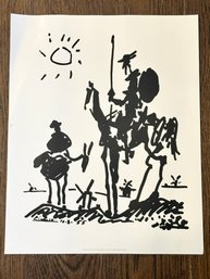 Pablo Picasso - Don Quixote - Print, Unframed