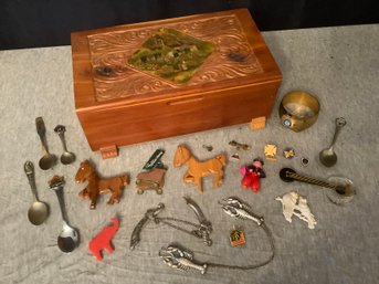 Keepsake Box With Trinkets