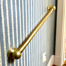 A 30' Brass Handrail - Powder Room