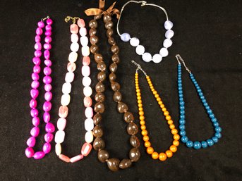Set Of Stone Necklaces