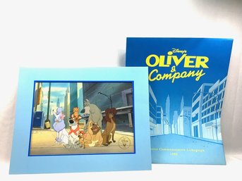 Disney's Oliver & Company Lithograph