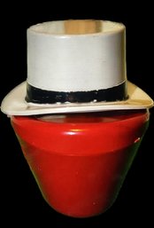 Vintage Mini Top Hat Dobbs 5th Ave Clothier Advertising Novelty Souvenir