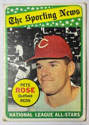 1969 Topps #424 Pete Rose All Star